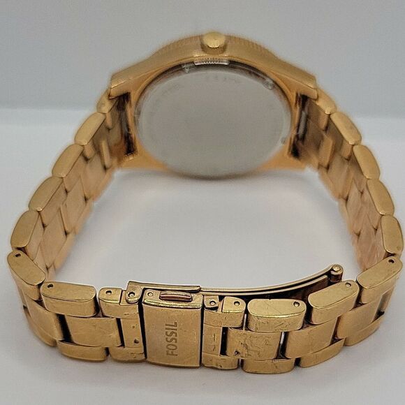 Fossil Boyfriend ES3587 Women's Stainless Steel Analog Dial Quartz Watch DE227 - Picture 10 of 10